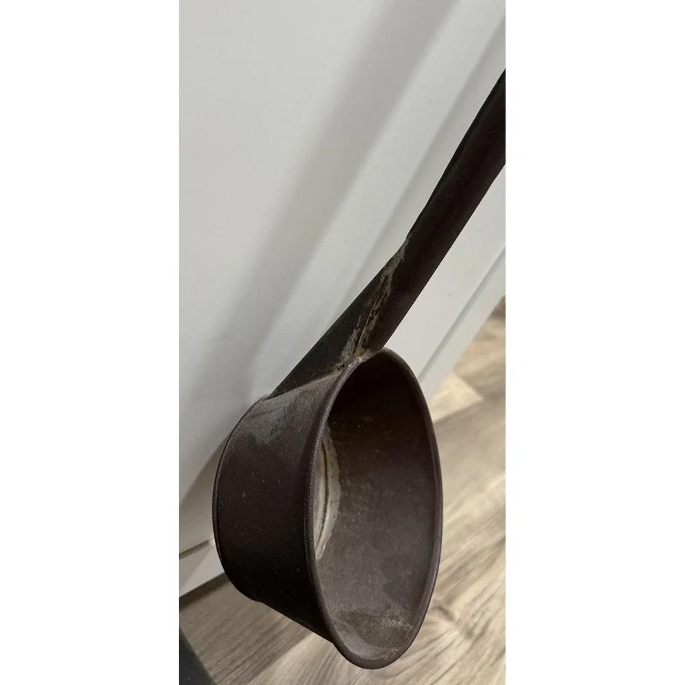 Lot Vintage Antique Camping Cowboy Skillets Frying Pans Ladle Spoon Primitive